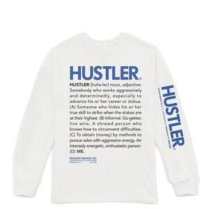 Reason Brand Clothing Hustler Define Long Sleeve T